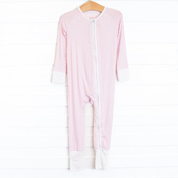 Tickled Pink Bamboo Zippy Pajama, Pink