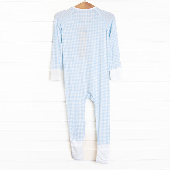 Bedtime Blues Bamboo Zippy Pajama, Blue