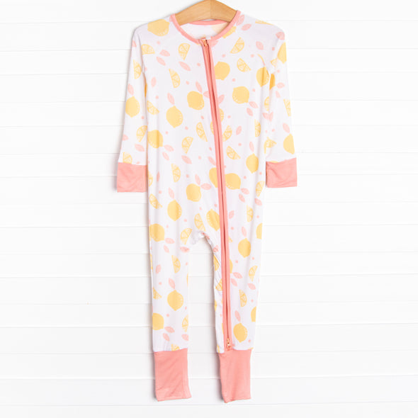 Sweet Tart Slices Bamboo Zippy Pajama, Pink