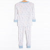 Deep Sea Dreamer Bamboo Pajama Set, Blue