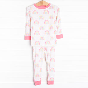 Colorful Dreams Bamboo Pajama Set, Pink