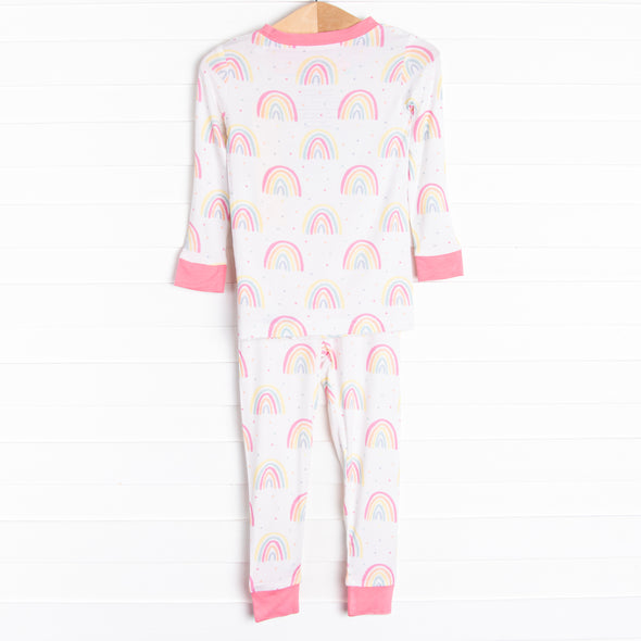 Colorful Dreams Bamboo Pajama Set, Pink