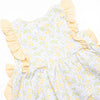 Bows And Buds Dress, Yellow