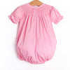 Easter Wishes Smocked Bubble, Pink