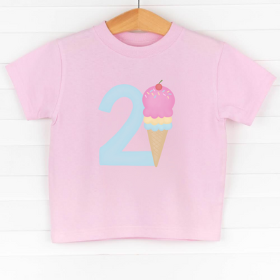 2nd Birthday Treat, Girl Graphic Tee