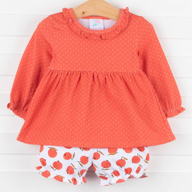 Cranberry Cutie Bloomer Set, Red