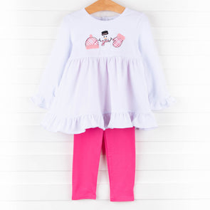 Bundle Up Tunic Set, Pink